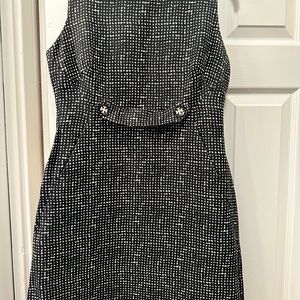 Tory Burch Black  and White Sheath dress- like new